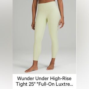 lululemon athletica Mint Green Align Leggings
